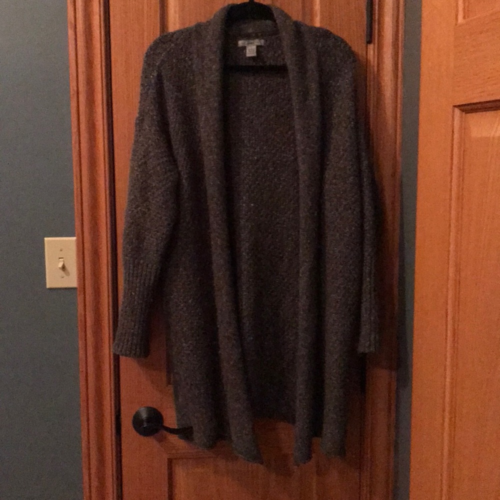 Bass cardigan L dark gray